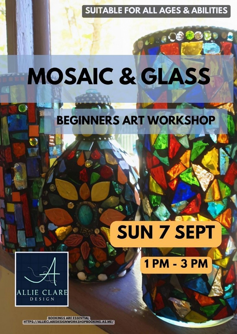 Mosaic and glass