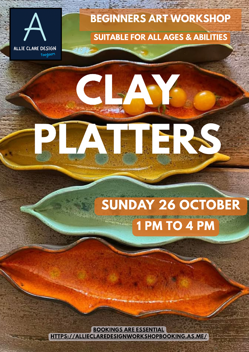 Clay platters