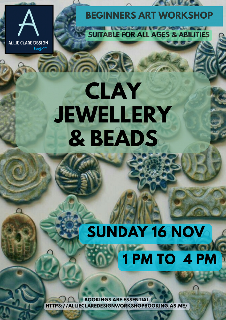 Clay jewellery